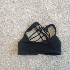 lululemon athletica Black Strappy Sports Bra